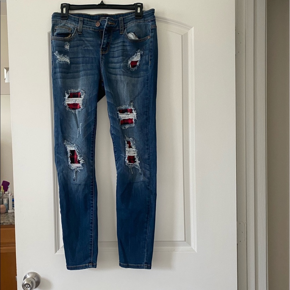Buffalo Plaid Patch Judy Blue